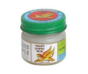 Rangoon Chemicals - Flying White Tiger Balm is the pain reliever balm which can be used for back pan, joint pain, muscle pain, etc