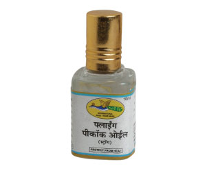 Rangoon Chemicals - Flying Peacock Oil can be used for the treatment of insect bites, tooth sores, muscular discomfort, etc